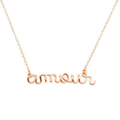 Collier amour