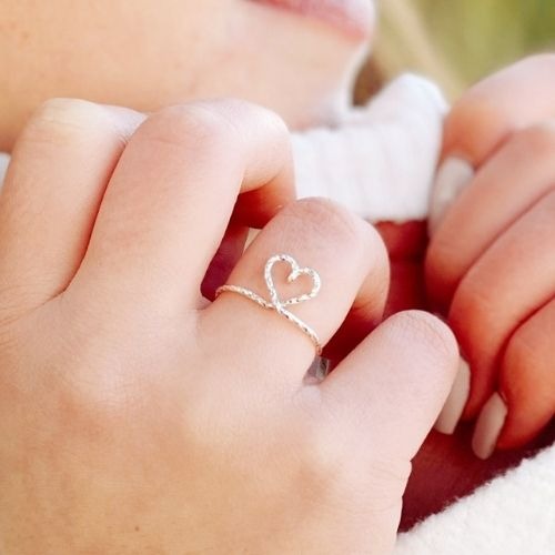 
                      
                        Heart ring
                      
                    