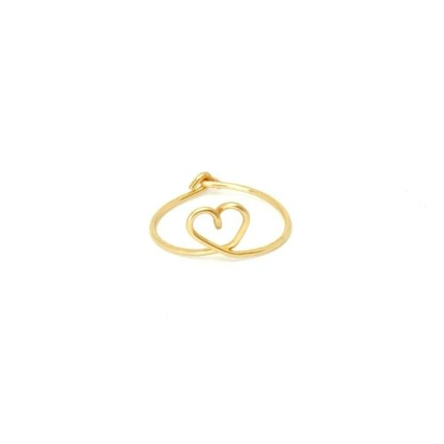 Bague coeur