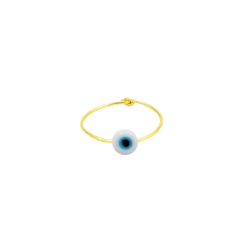 
                      
                        Sky blue eye ring 
                      
                    