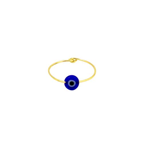 
                      
                        Bague oeil bleu foncé
                      
                    