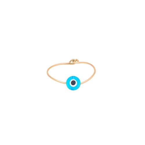 
                      
                        Sky blue eye ring 
                      
                    