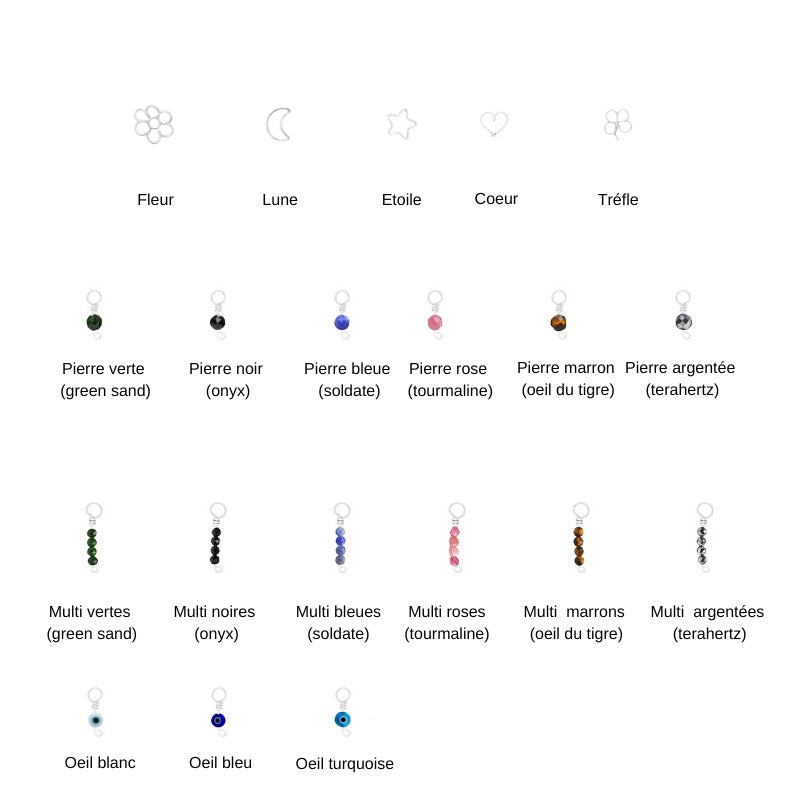 
                      
                        Multi joncs x7 à personnaliser avec charms
                      
                    