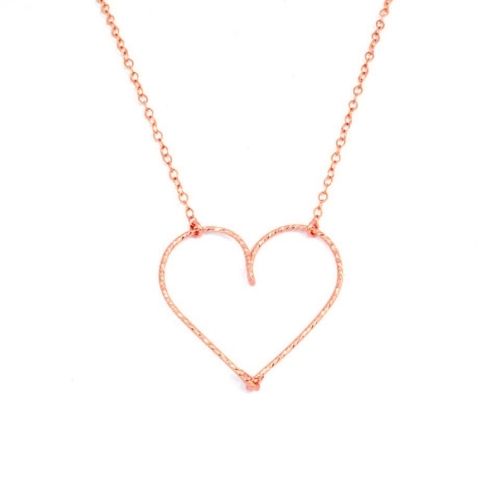 Collier "moyen coeur"